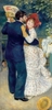 Tego samego roku Renoir namalowa� r�wnie� pi�knymi kolorami Taniec na wsi, obraz z innym chyba akcentem: twarz kobiety zdaje si� wyra�a� wielk� rado�� i nadziej�, ch�� bycia bardzo blisko tego m�czyzny.


Pierre-Auguste Renoir (1841-1919)
A Dance in the Country, 1883. 
Oil on canvas, 70 7/8 x 35 ½ inches. 
&copy; RMN (Mus&eacute;e d'Orsay)/Herv&eacute; Lewandowski
Courtesy of The Fine Arts Museums of San Francisco
Dzie�o jest prezentowane podczas wystawy: Van Gogh, Gauguin, C&eacute;zanne and Beyond: Post-Impressionist Masterpieces from the Mus&eacute;e d'Orsay

