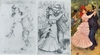 Taniec w Bougival z 1883 roku: ten obraz i wszystkie jego rysunkowe fazy tworzenia – doczeka�y si� ju� paru wnikliwych analiz psychologicznych. Prosz� zauwa�y�, jak Renoir stopniowo zmienia� wyraz twarzy Ta�cz�cej: o ile na pocz�tkowych szkicach u�miecha si� do partnera i jej oczy s� w miar� jeszcze ciep�e, o tyle p�niej, z chwili na chwil�, kobieta staje si� coraz bardziej oboj�tna. Ona nie patrzy ju� na m�czyzn�, oczy ma zamkni�te i jej usta przybieraj� coraz bardziej stanowczy wyraz. Na obrazie ko�cowym widzimy ju� zupe�nie zimn� kobiet�, kt�ra najwyra�niej odchyla si� do tylu i zr�cznie stara unikn�� bliskiego kontaktu z m�czyzn�: wydaje si�, �e za chwil� zdejmie lew� r�k� z jego ramienia i otwart� d�oni� oddzieli ich od siebie, odpychaj�c na bezpieczn� odleg�o��. O czym ona wtedy my�li i co on czuje?


Pierre-Auguste Renoir
Dance at Bougival, 1883
98 x 182 cm, Oil on canvas 
Museum of Fine Arts, Boston, USA
Sketches and the final painting

