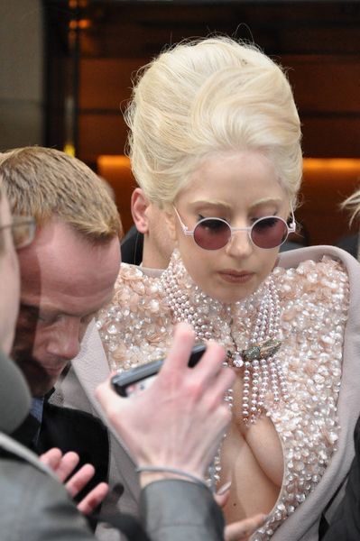 lady gaga, piersi lady gaga