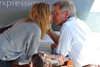 Poranne czu�o�ci Harrisona Forda i Calisty Flockhart 