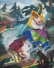 
 CENA WYWO�AWCZA 38 000 z� 
 gwasz/papier
72 x 57 cm (w �wietle passe - partout) 
sygnowany l. �r.: 'Z. STRYJE�SKA' Zofia Stryje�ska
 
Jedna z najwybitniejszy artystek polskich 1 po�owy XX w. By�a �on� architekta Tadeusza Stryje�skiego. W 1909 r. rozpocz�a nauk� w szkole malarskiej dla kobiet Marii Niedzielskiej. W 1911 r. przebrana za ch�opca, jako Tadeusz Grzyma�a rozpocz�a studia malarskie w Monachium (w tym czasie do tamtejszej akademii nie przyjmowano kobiet). Po roku rozpoznana przez koleg�w opu�ci�a Monachium i wr�ci�a do Krakowa. W 1918 r. wst�pi�a do Warsztat�w Krakowskich jako projektantka zabawek i autorka tek graficznych. W latach 1921-1927 mieszka�a w Zakopanem, gdzie jej m�� pracowa� jako dyrektor Szko�y Przemys�u Drzewnego. Po rozwodzie w 1927 r. przenios�a si� do Warszawy. W 1938 r. otrzyma�a kilka zam�wie� z polskiego Ministerstwa Spraw Zagranicznych, m.in. na kilim dla cesarza Japonii Hirohito. Wzi�a udzia� w dekoracji wn�trz polskich statk�w pasa�erskich: 