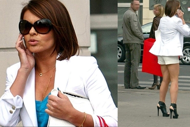 Edyta Herbu� poczu�a lato i pokaza�a nogi!