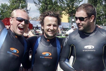 Karolak, Adamczyk i Topa uko�czyli triathlon w czasie!