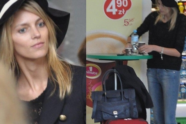 Anja Rubik na lotnisku z torb� za 3,5 tysi�ca z�otych!