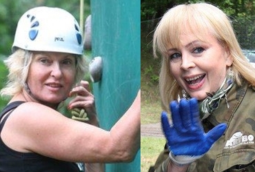 Kasprzyk i Trojanowska w zielonej szkole