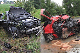 Angelika i Ewelina zgin�y przez szale�ca w mercedesie. Nowe fakty