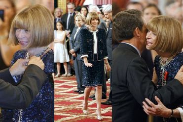 Anna Wintour w u�cisku Sarkozego!