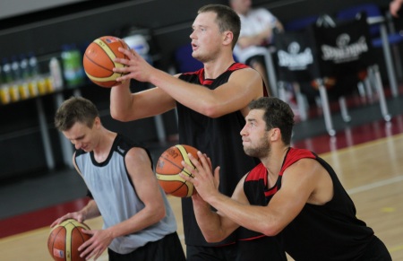 Reprezentacja Polski trenuje przed EuroBasket 2011