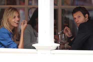 Anja Rubik z m�em u Gessler