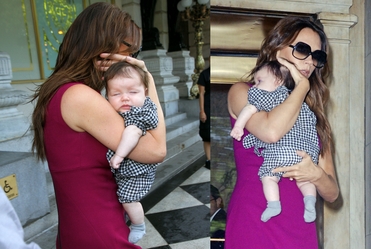 Victoria Beckham zabra�a ma�� Harper na Tydzie� Mody w Nowym Jorku!