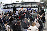 Platforma ruszy�a w Polsk�