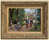 Wojciech Kossak (1856 - 1942)

 powszechnie znany malarz, postrzegany przede wszystkim jako �wietny batalista. Syn i ucze� Juliusza Kossaka kszta�ci� si� w krakowskiej Szkole Sztuk Pi�knych, w Akademii monachijskiej oraz w Pary�u. W latach 1895-1902 przebywa� g��wnie w Berlinie, pracuj�c dla cesarza Wilhelma II. Wiele podr�owa�, m.in. do Hiszpanii i Egiptu, gdzie wykonywa� szkice do zamierzonych panoram. W p�niejszych latach kilkakrotnie wyje�d�a� do Stan�w Zjednoczonych wykonuj�c zam�wienia portretowe. W 1913 by� mianowany profesorem warszawskiej Szko�y Sztuk Pi�knych. W latach I wojny �wiatowej pe�ni� s�u�b� wojskow�. By� wsp�autorem panoram: 