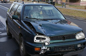 Tragedia na drodze - 28-latka staranowa�a dwie osoby