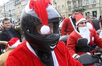 Mikołaje na motorach