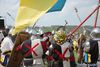 Pomys� Bitwy Narod�w wystartowa� w 2010 roku w twierdzy Chocim (Ukraina). Imprez� poprzedzi� d�ugi okres przygotowa�. Nale�a�o wybra� najlepszych reprezentant�w z ka�dego kraju i odpowiednio ich przeszkoli�, a tak�e zapewni� profesjonalne s�dziowanie (w historycznej bitwie �redniowiecznej arbitr�w sportowych nazywa si� marsza�kami). Opracowano jednolite, mi�dzynarodowe regu�y zawod�w. Marsza�kowie odbyli szkolenia wst�pne w mi�dzynarodowej szkole marsza�kowskiej; sami s� tak�e do�wiadczonymi zawodnikami, dlatego mog� kontrolowa� najmniejsze nawet niuanse bitew i podejmowa� w�a�ciwe decyzje. 

