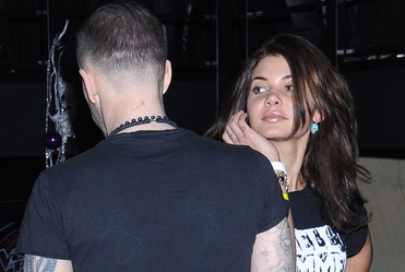 Dominika Zasiewska z Nergalem na afterparty "The Voice of Poland"!