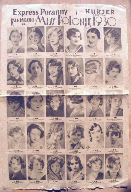Tak zmienia�a si� Miss Polonia