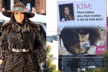 PETA atakuje Kim Kardashian! FOTO