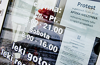 Aptekarze zacz�li protest - zamykaj� apteki