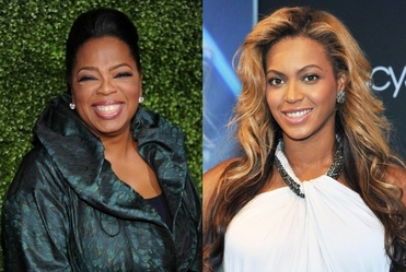 Oprah Winfrey b�dzie matk� chrzestn� dziecka Beyonce!