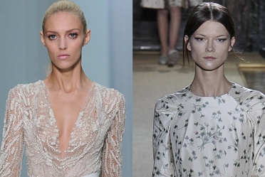 Anja Rubik i Kasia Struss w Pary�u FOTO