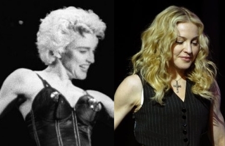 Madonna kiedyś i dziś