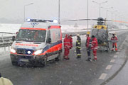 Fatalny fina� jazdy polsk� autostrad� - Hiszpan w szpitalu
