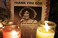 Po�egnanie Whitney Houston ze skandalem w tle