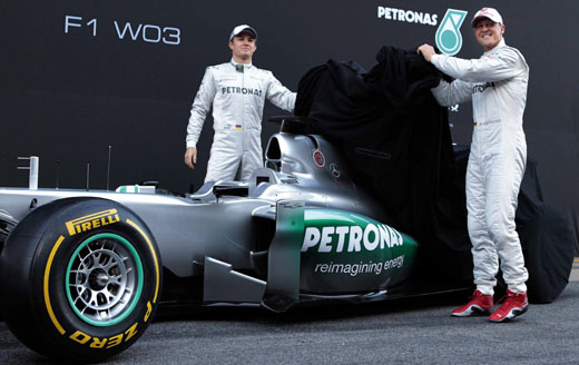 Mercedes ods�oni� W03