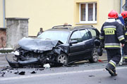 BMW jecha�o za szybko - oto efekt