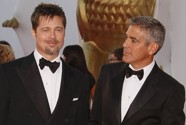 Brad Pitt i George Clooney razem w teatrze