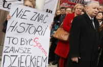 Protest w obronie lekcji historii przenosi si� do stolicy