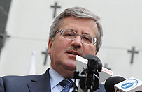 Bronis�aw Komorowski: wszyscy stracili przyjaci� w katastrofie smole�skiej