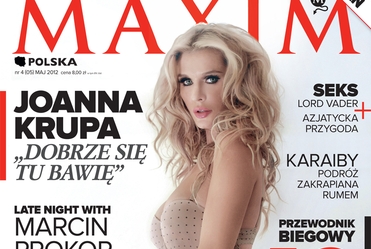 Joanna Krupa uwodzi w "Maximie"! FOTO