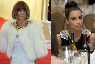 Anna Wintour upokorzy�a Kim Kardashian!