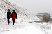 �nieg spad� w Zakopanem