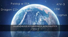 Najwa�niejsze wydarzenia w astronautyce w 2012 roku