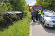 Gro�ny wypadek autokaru