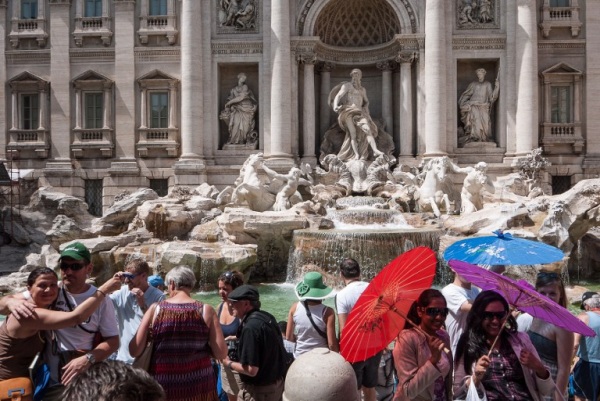 Fontanna di Trevi w Rzymie