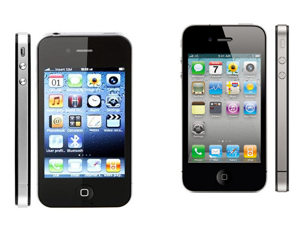 F8 i9 sciPhone vs. iPhone 4