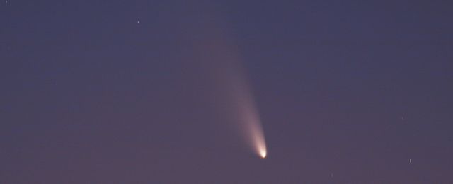 Kometa C/2011 L4 (PanSTARRS) widoczna z Polski