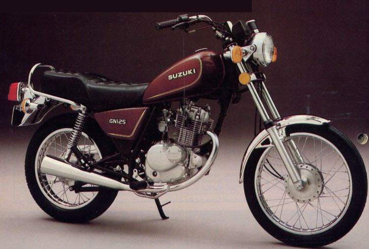 Suzuki GN125 Motocykle dla początkującego za 5 tysięcy