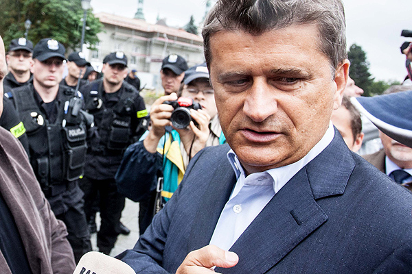 Janusz Palikot w Kielcach
