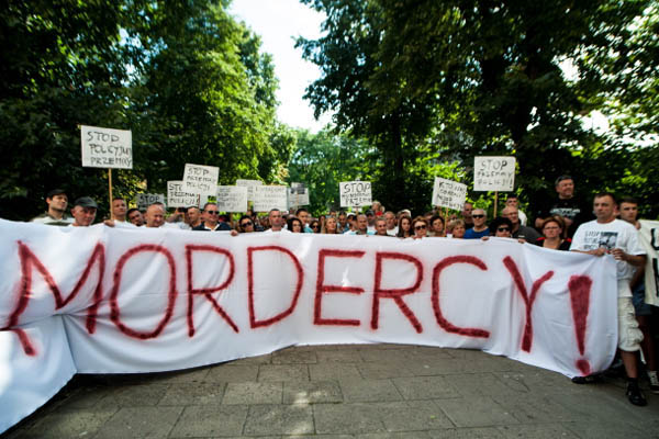 Marsz przeciwko brutalności policji