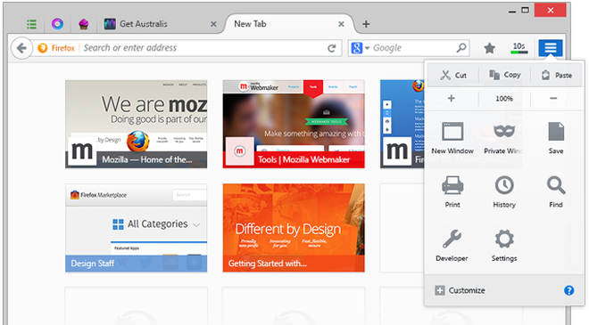 Sprawdź jak wygląda nowy interfejs przeglądarki Firefox