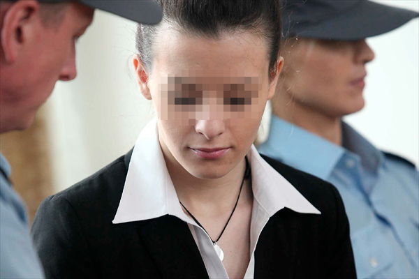 Katarzyna W. w sądzie