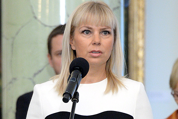 Nowa wicepremier i minister połączonych ministerstw transportu i rozwoju regionalnego, Elżbieta Bieńkowska.