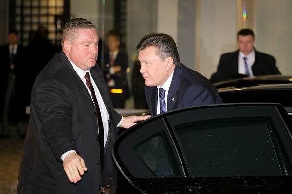 Prezydent Ukrainy Wiktor Janukowycz