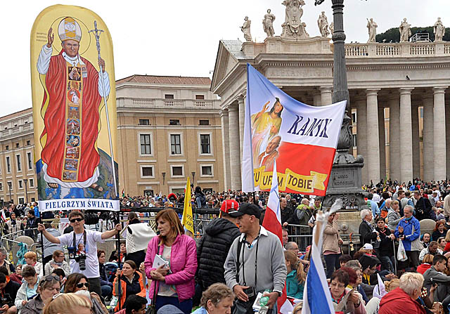 Obrazki z placu św. Piotra