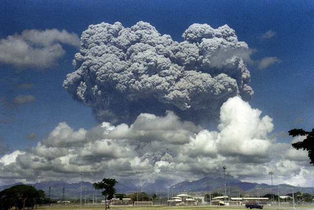 Korelacja pomiędzy erupcjami a zmianami klimatu